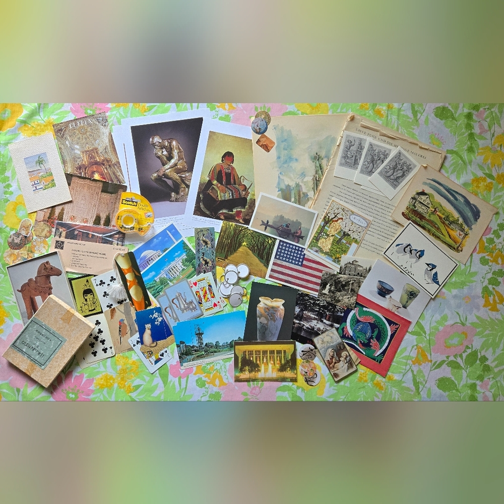 Vintage Ephemera Lot-Art & Architecture Theme